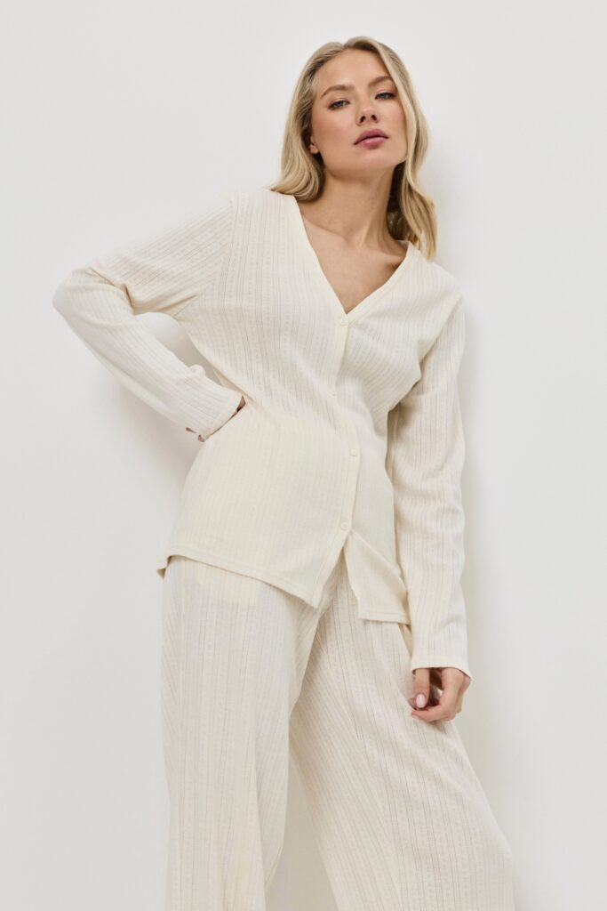 sku: CAMBRIA | Brand: Aruelle  | Size: XSmall Small Medium Large XLarge XXLarge  | Colors: Экрю  | Бренды Aruelle | Домашняя одежда Костюмы | Title: Комплект с брюками CAMBRIA