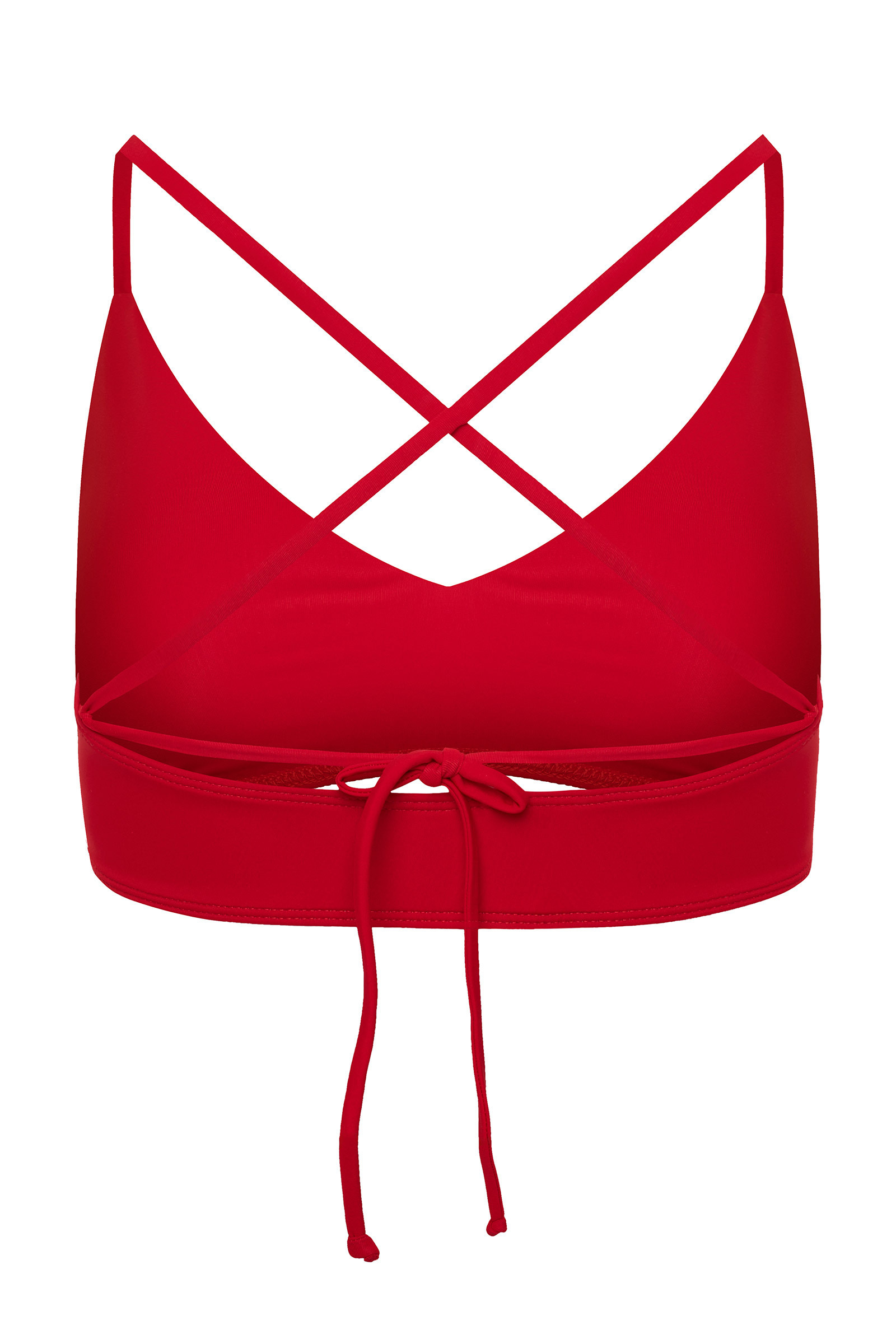 sku: MN-010 | Brand: MY NYMPH  | Size: XSmall Small Medium Large  | Colors: Красный  | Бренды MY NYMPH | Купальники Раздельные | Title: Топ ЭГЛА