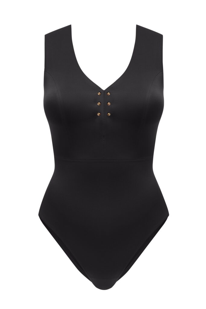 sku: SP2603-331 | Brand: Marc Andre  | Size: 36 38 40 42 44  | Colors: Черный  | Бренды Marc&Andre | Купальники Слитные | Title: Слитный купальник PURE FORM
