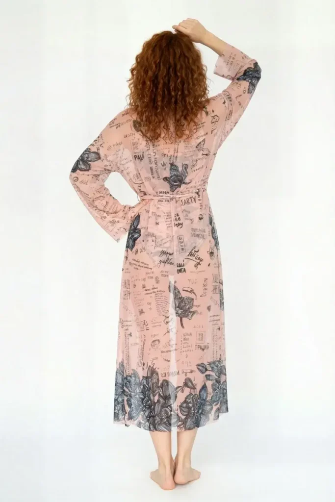 sku: 24003433 | Brand: RoDaSoleil  | Size: Onesize  | Colors: Нюд  | Бренды RoDaSoleil | Пляжная одежда | Title: Халат ТАТУ