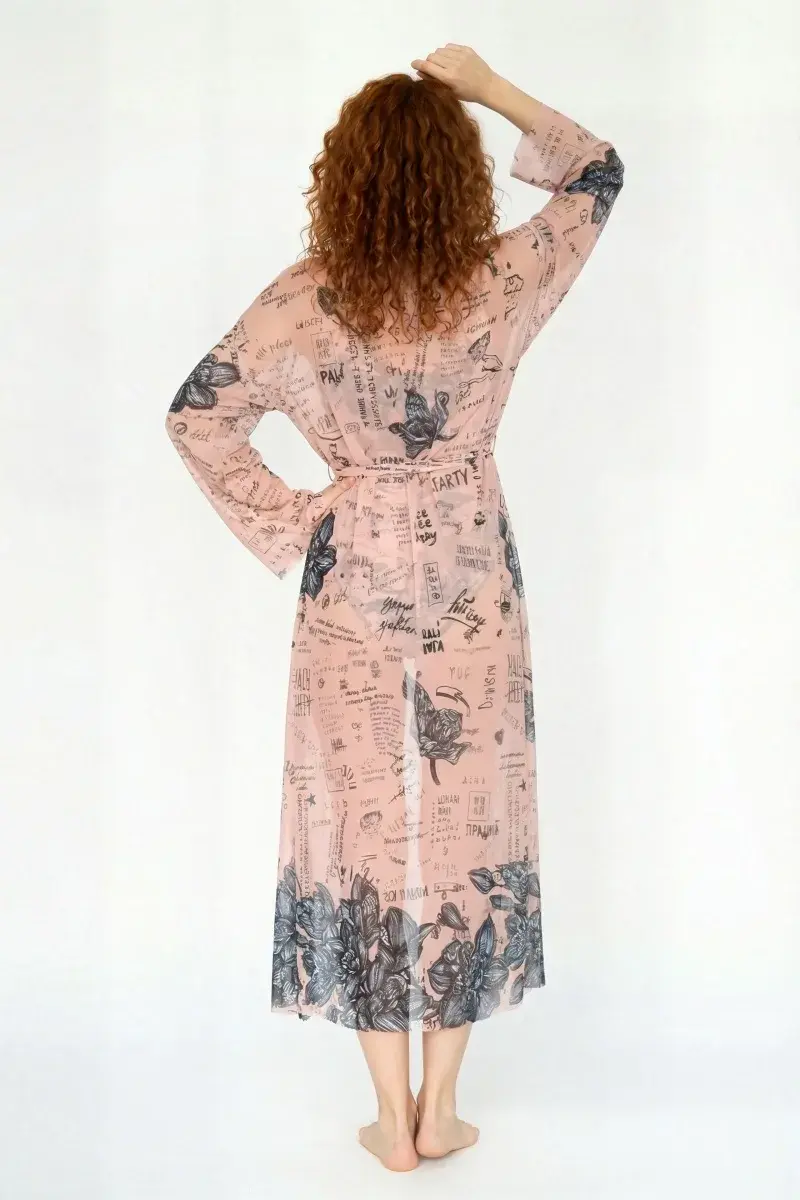 sku: 24003433 | Brand: RoDaSoleil  | Size: Onesize  | Colors: Нюд  | Бренды RoDaSoleil | Пляжная одежда | Title: Халат ТАТУ