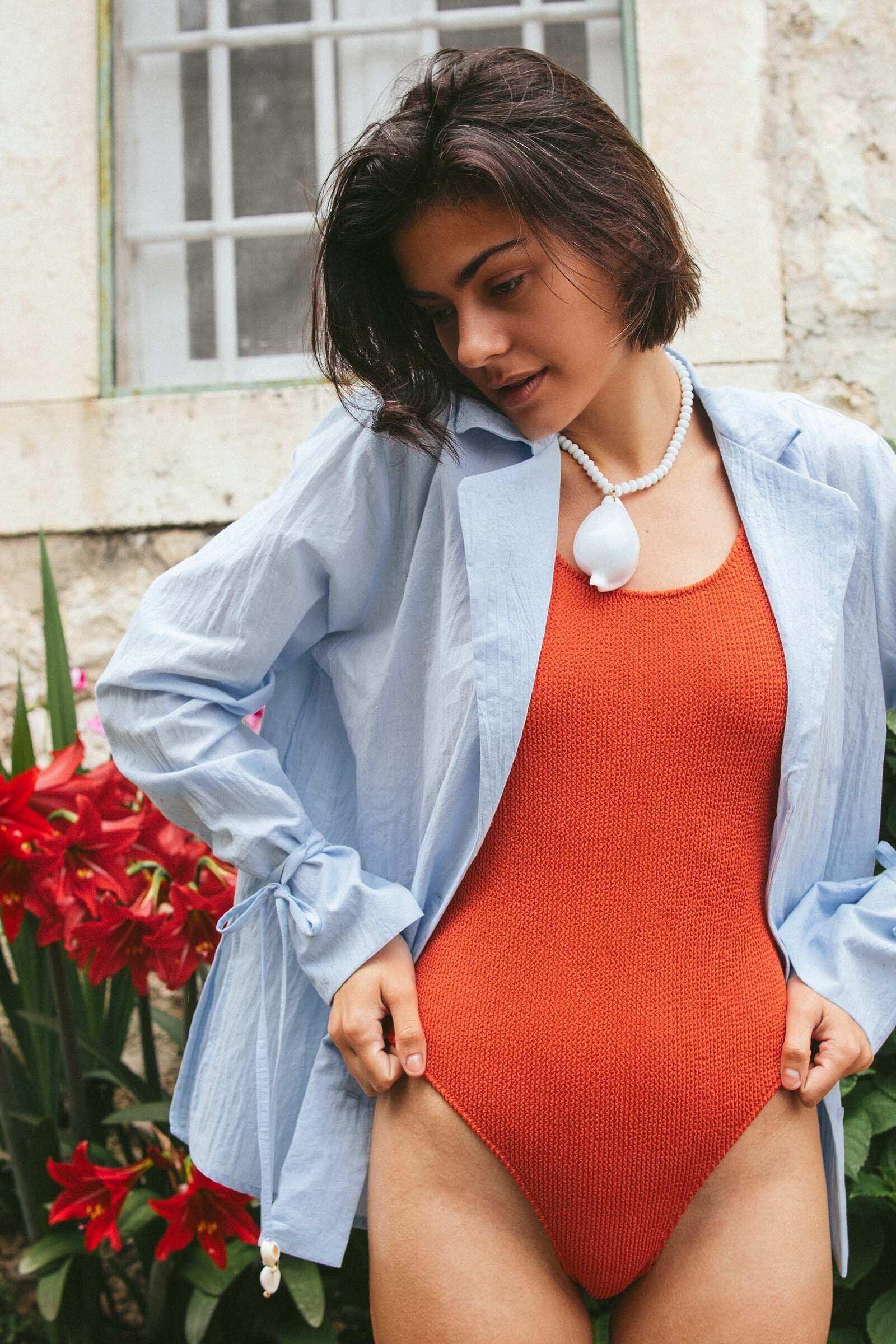 sku: MN-014 | Brand: MY NYMPH  | Size: L/XL S/M  | Colors: Терракотовый  | Бренды MY NYMPH | Купальники Слитные | Title: Слитный купальник МИРИДА