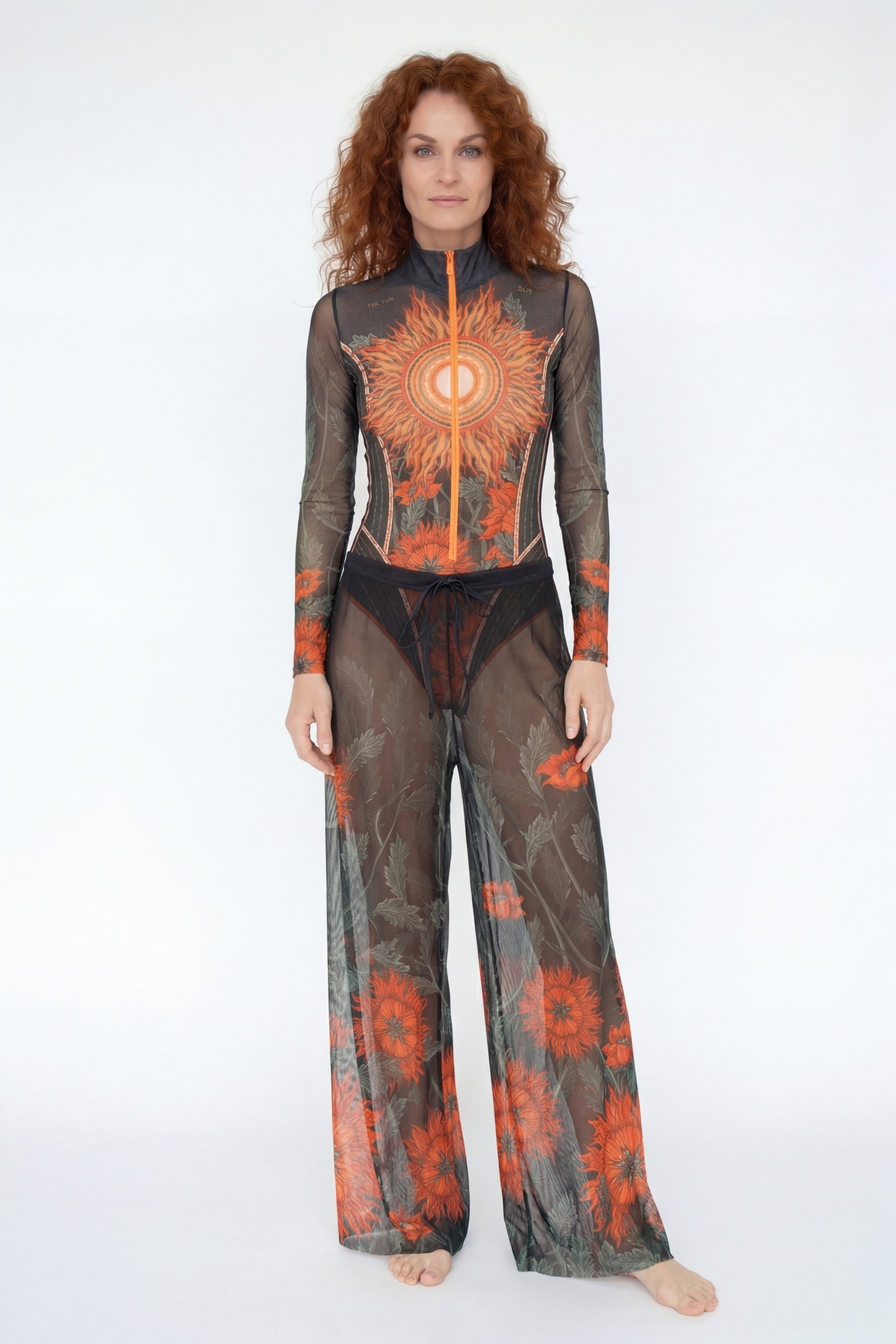 sku: 26002060 | Brand: RoDaSoleil  | Size: Onesize  | Colors: Цветной  | Бренды RoDaSoleil | Пляжная одежда | Title: Брюки АРКАН СОЛНЦЕ Оранжевый