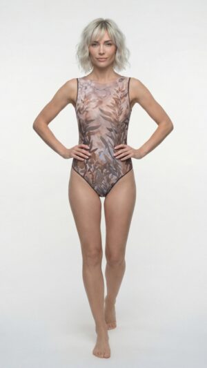 sku: 26001138 | Brand: RoDaSoleil  | Size: XSmall Small Medium Large XLarge  | Colors: Цветной  | Бренды RoDaSoleil | Купальники Слитные | Title: Слитный купальник ОЛИВКИ