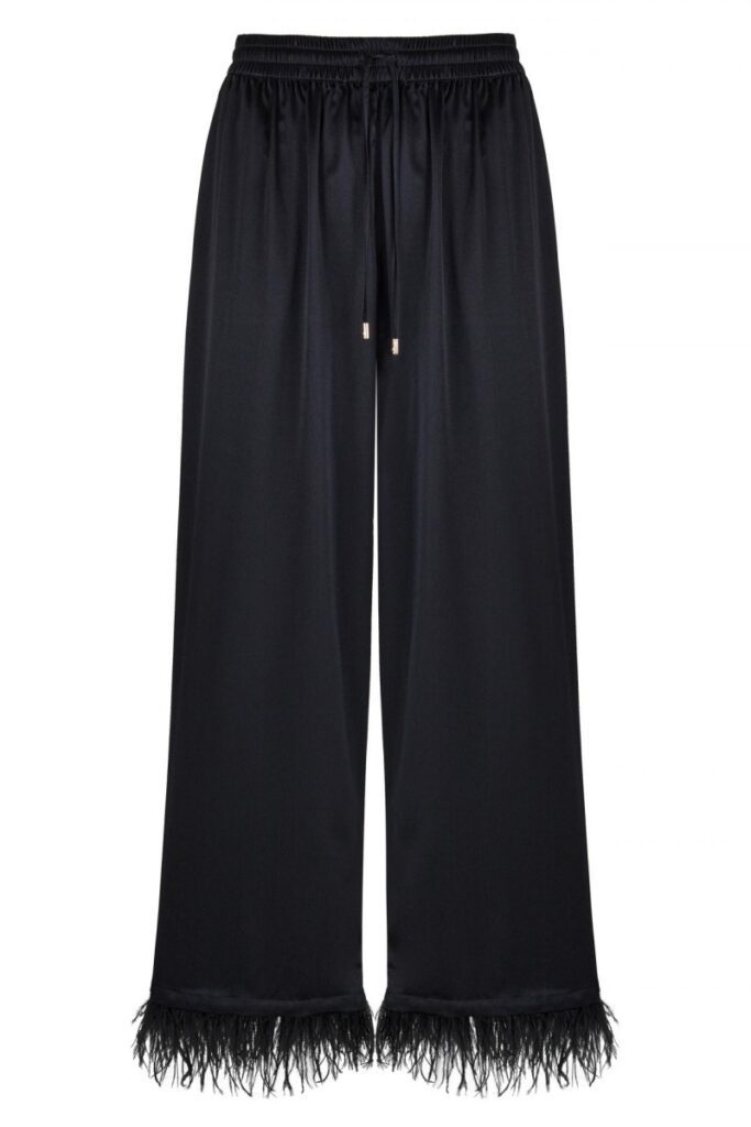 sku: W25-03SS110 | Brand: Marc Andre  | Size: 36 38 40 42 44 46  | Colors: Черный  | Бренды Marc&Andre | Домашняя одежда Брюки | Title: Брюки TENDERLY YOURS