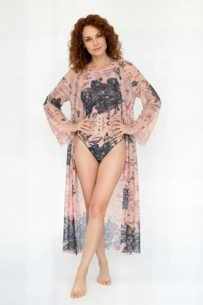 sku: 24003433 | Brand: RoDaSoleil  | Size: Onesize  | Colors: Нюд  | Бренды RoDaSoleil | Пляжная одежда | Title: Халат ТАТУ