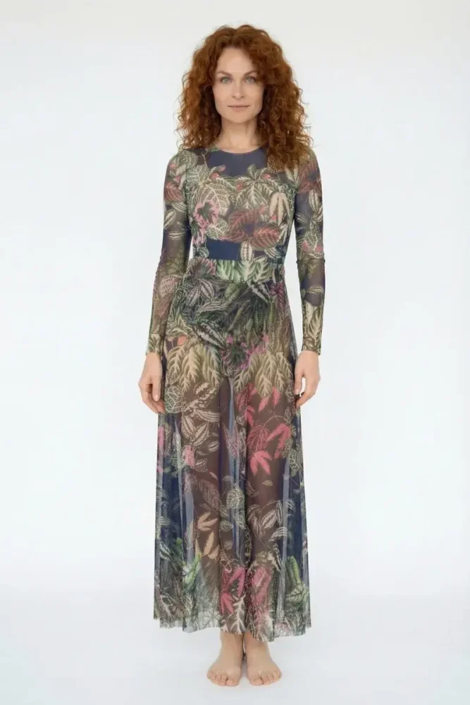 sku: 23000376 | Brand: RoDaSoleil  | Size: L/XL S/M Onesize  | Colors: Цветной  | Бренды RoDaSoleil | Пляжная одежда | Title: Юбка БОТАНИКА