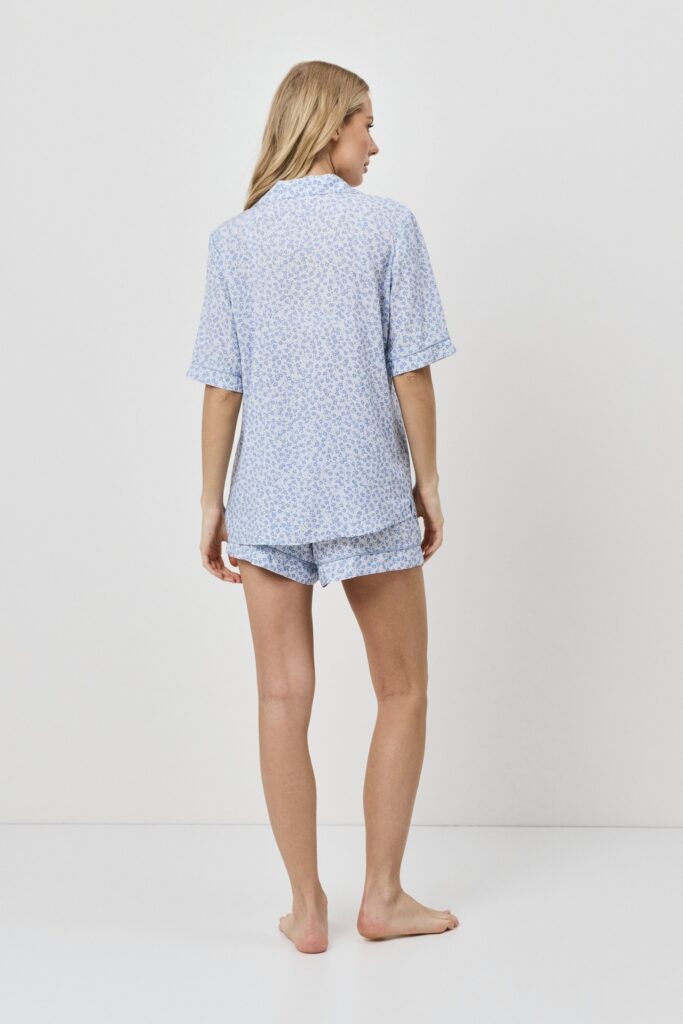 sku: LULLABY | Brand: Aruelle  | Size: XSmall Small Medium Large XLarge XXLarge  | Colors: Светло-Голубой  | Бренды Aruelle | Домашняя одежда Пижамы | Title: Пижама с шортами LULLABY