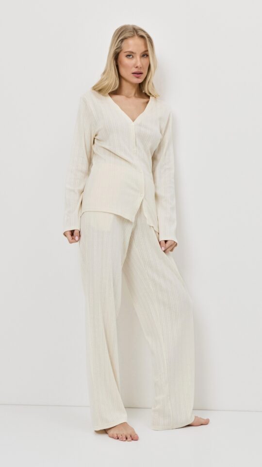 sku: CAMBRIA | Brand: Aruelle  | Size: XSmall Small Medium Large XLarge XXLarge  | Colors: Экрю  | Бренды Aruelle | Домашняя одежда Костюмы | Title: Комплект с брюками CAMBRIA
