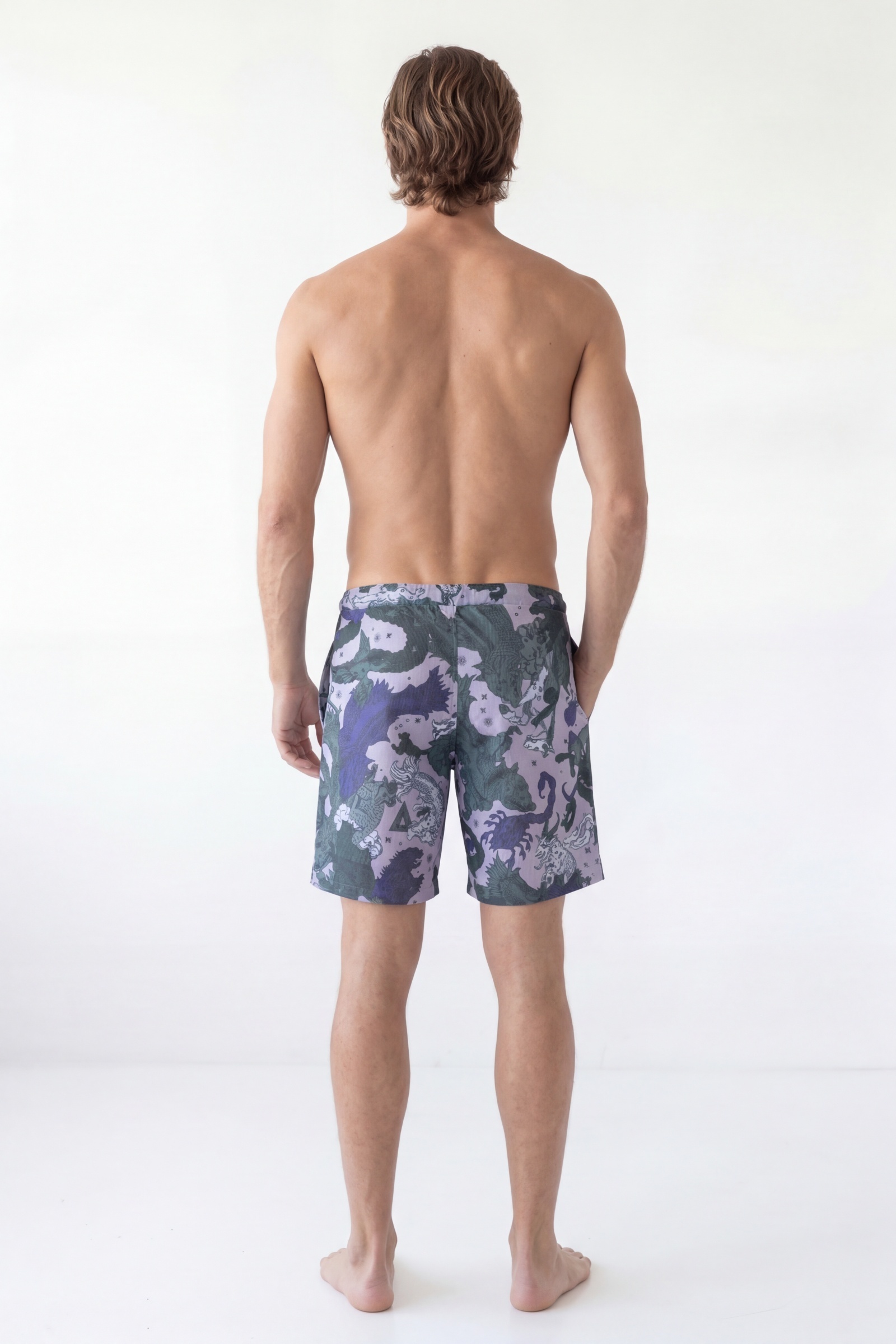 sku: 26981754 | Brand: RoDaSoleil | Size: Small Medium Large XLarge XXLarge | Colors: Цветной | Бренды RoDaSoleil | Пляжная одежда | Мужская коллекция Пляжная одежда | Title: Бермуды ЛУННАЯ ПЫЛЬ