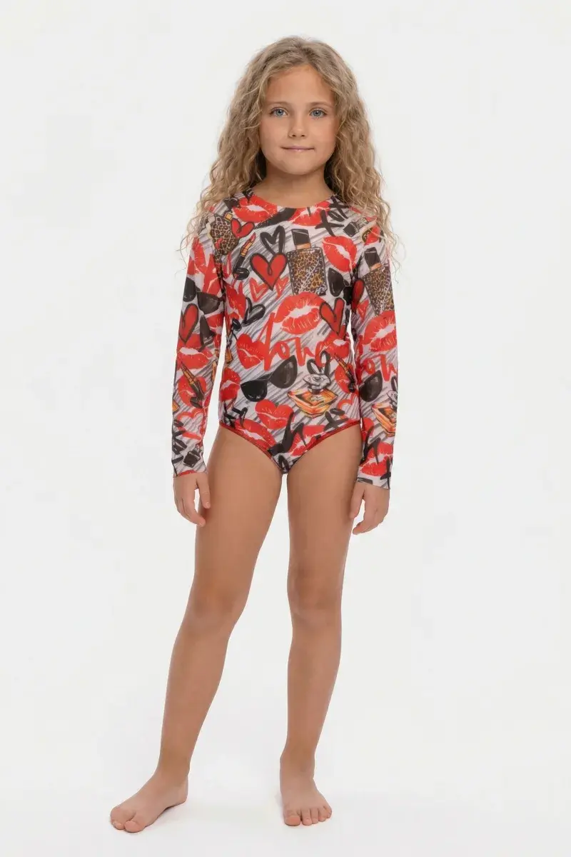 sku: 25002327 | Brand: RoDaSoleil | Size: 104 110 116 122 128 134 140 146 152 158 | Colors: Цветной | Бренды RoDaSoleil | Детские купальники | Title: Слитный купальник FASHION