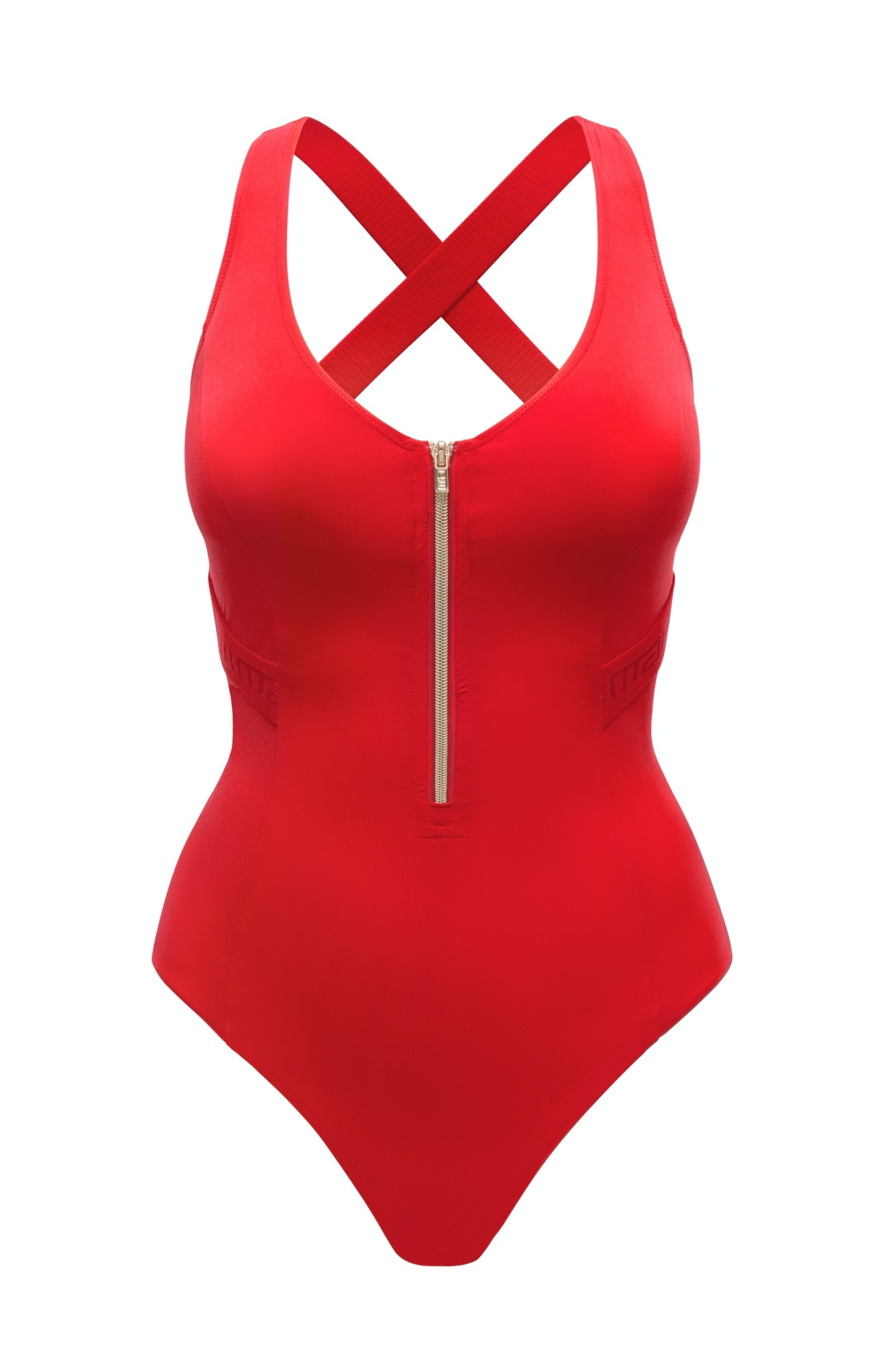 sku: SP2605-311 | Brand: Marc Andre  | Size: 36 38 40 42 44  | Colors: Красный  | Бренды Marc&Andre | Купальники Слитные | Title: Слитный купальник UPDATE ZIPPER
