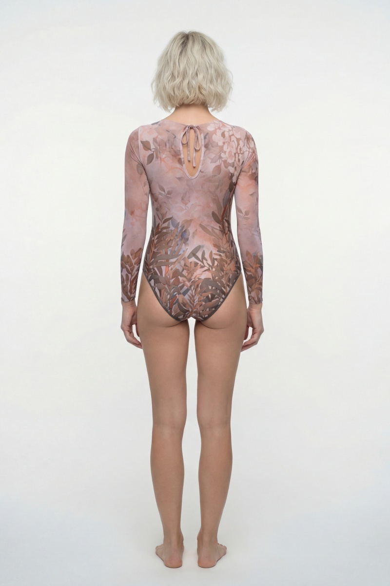 sku: 26001038 | Brand: RoDaSoleil | Size: XSmall Small Medium Large XLarge | Colors: Цветной | Бренды RoDaSoleil | Купальники Слитные | Title: Слитный купальник ОЛИВКИ