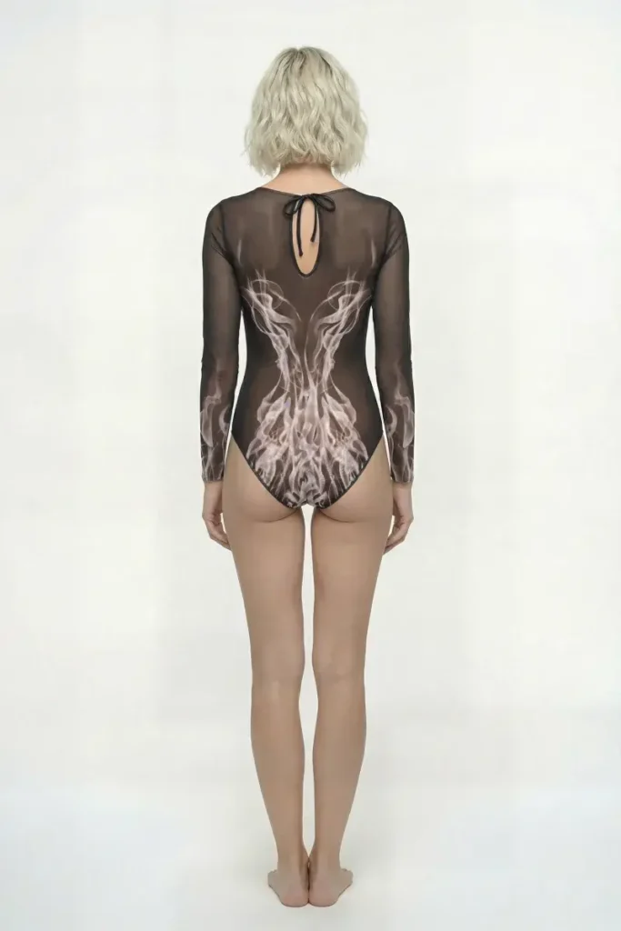 sku: 24001072 | Brand: RoDaSoleil  | Size: XSmall Small Medium Large XLarge  | Colors: Цветной  | Бренды RoDaSoleil | Купальники Слитные | Title: Слитный купальник ДЫМ