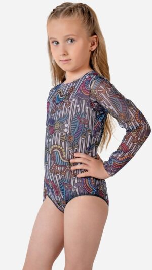 sku: 26002362 | Brand: RoDaSoleil  | Size: 104 110 116 122 128 134 140 146 152  | Colors: Цветной  | Бренды RoDaSoleil | Детские купальники | Title: Слитный купальник ГОД ЛОШАДИ