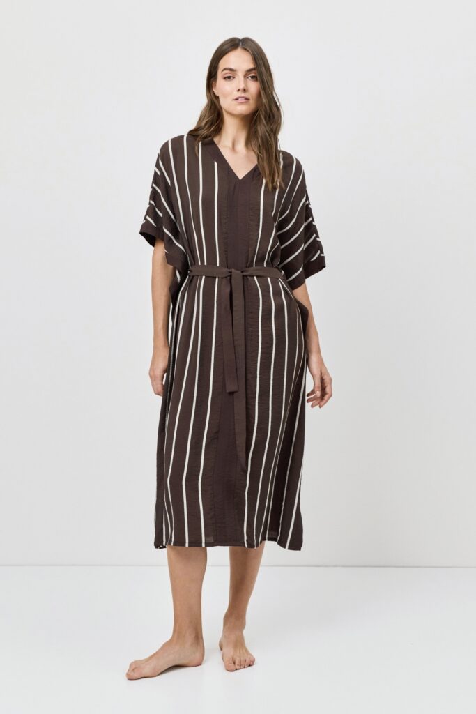 sku: CEDAR | Brand: Aruelle  | Size: XSmall Small Medium Large XLarge XXLarge  | Colors: Шоколадный/Молочный  | Бренды Aruelle | Домашняя одежда Платья | Пляжная одежда | Title: Платье CEDAR