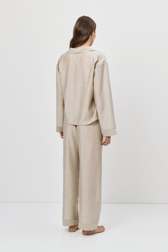 sku: BREEZE | Brand: Aruelle  | Size: XSmall Small Medium Large XLarge XXLarge  | Colors: Бежево/Серый  | Бренды Aruelle | Домашняя одежда Костюмы | Title: Комплект с брюками BREEZE