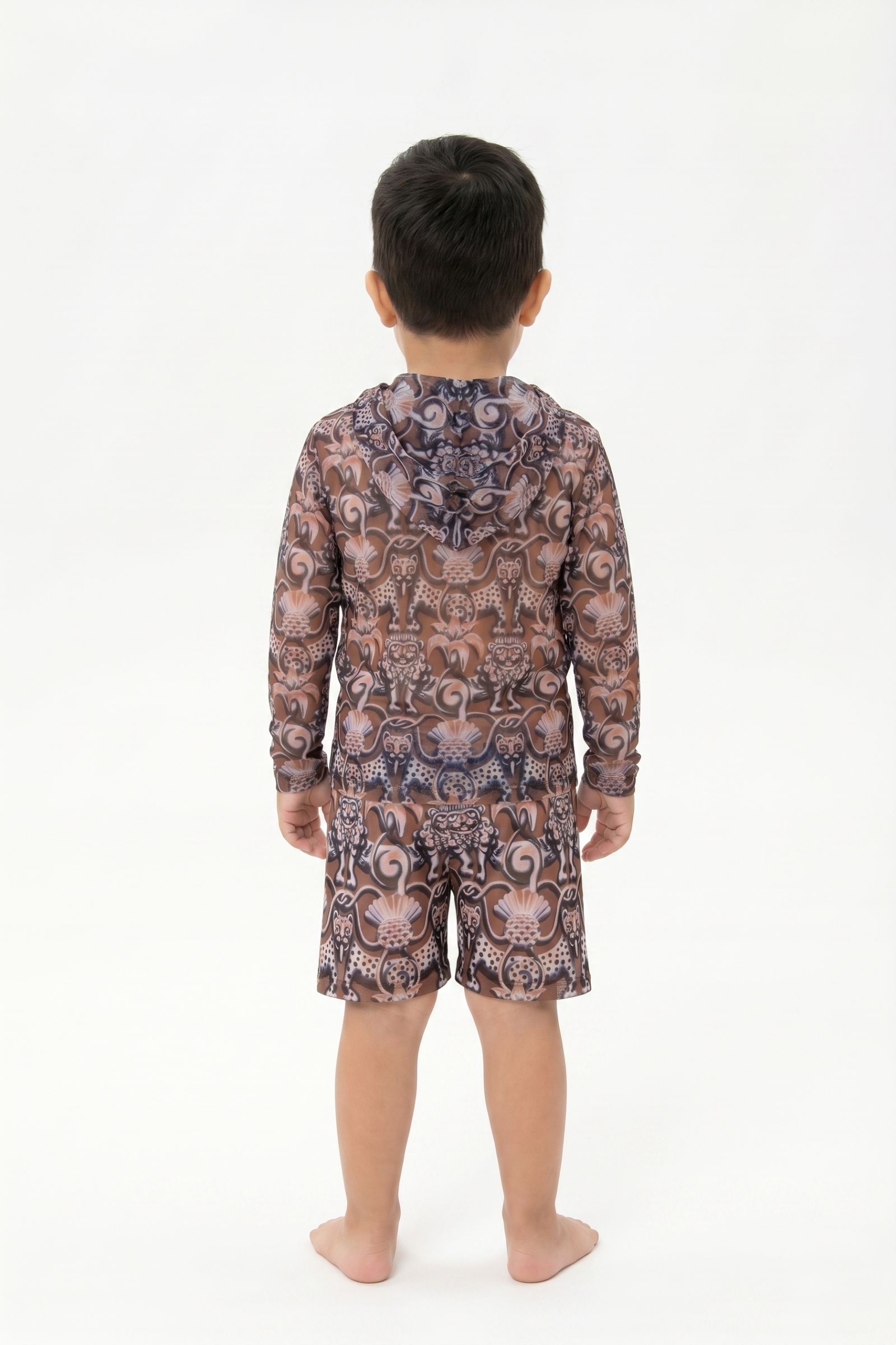 sku: 26002214 | Brand: RoDaSoleil | Size: 104 110 116 122 128 134 140 146 152 158 | Colors: Цветной | Бренды RoDaSoleil | Детские купальники | Title: Шорты детские СРЕДНЕВЕКОВЬЕ Коричневый