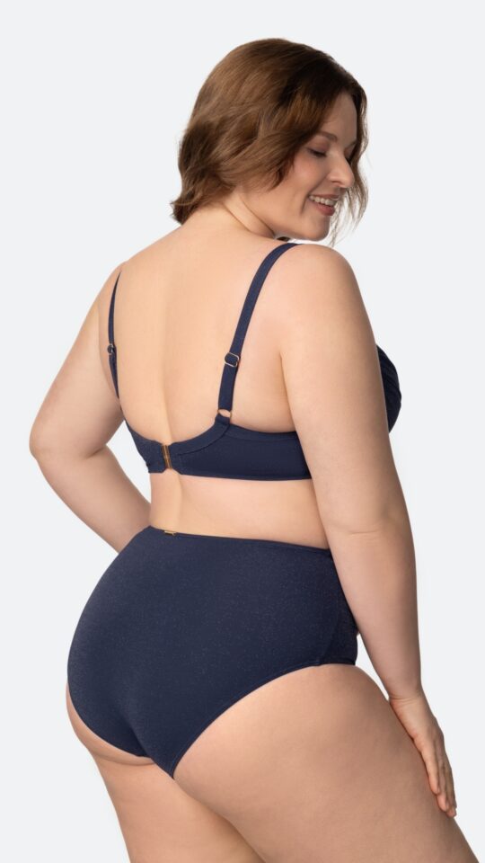 sku: L2610-ZP-HWB | Brand: Marc Andre  | Size: 38 40 42 44 46 48 50  | Colors: Темно-синий  | Бренды Marc&Andre | Купальники Раздельные | Title: Слипы MIDNIGHT RAIN