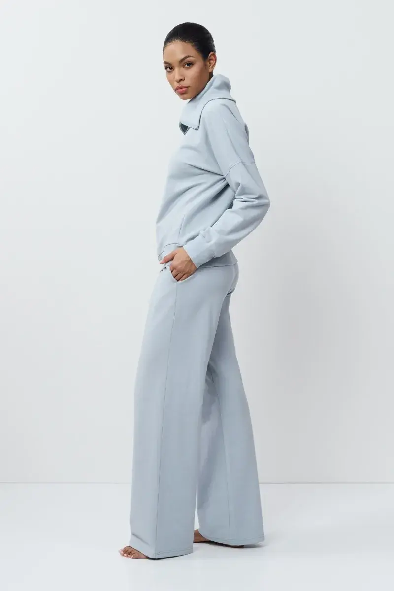 sku: BRISA SET | Brand: Aruelle  | Size: XSmall Small Medium Large XLarge XXLarge  | Colors: Серо-голубой  | Бренды Aruelle | Домашняя одежда Костюмы | Title: Комплект с брюками BRISA SET