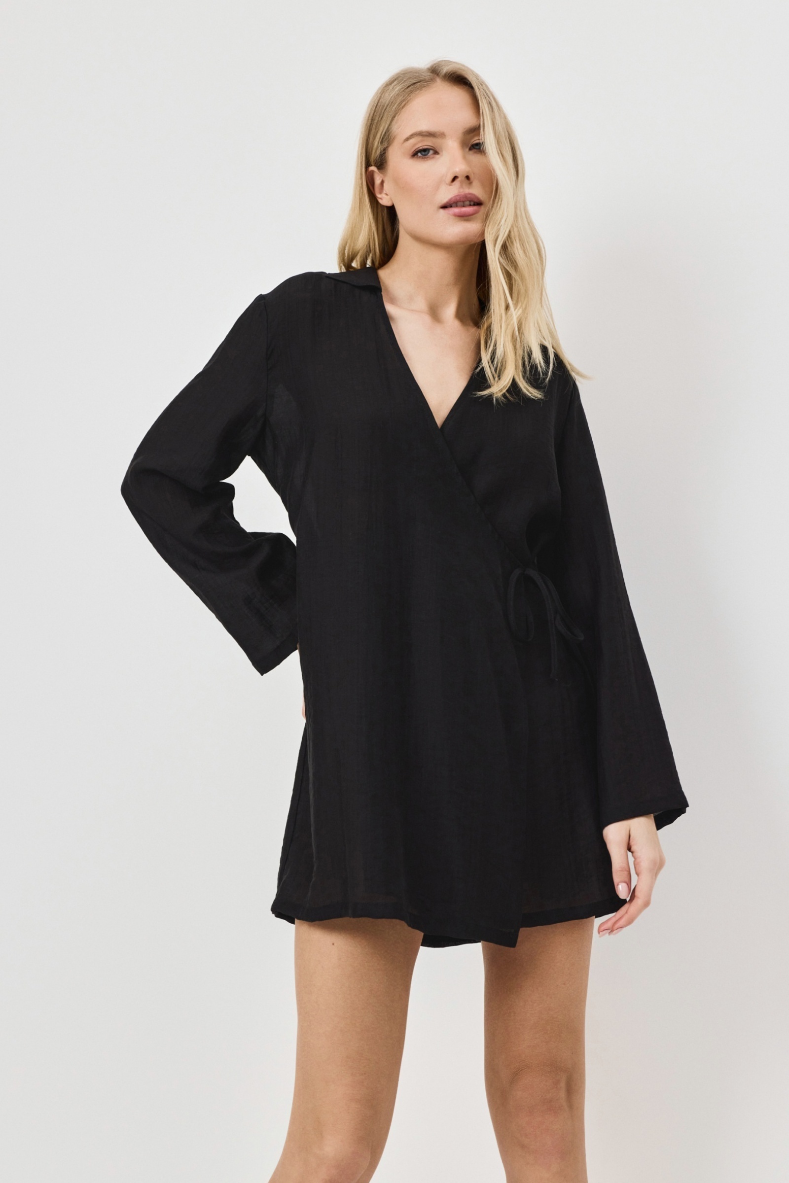 sku: NOIR | Brand: Aruelle  | Size: XSmall Small Medium Large XLarge XXLarge  | Colors: Черный  | Бренды Aruelle | Домашняя одежда Платья | Title: Платье NOIR