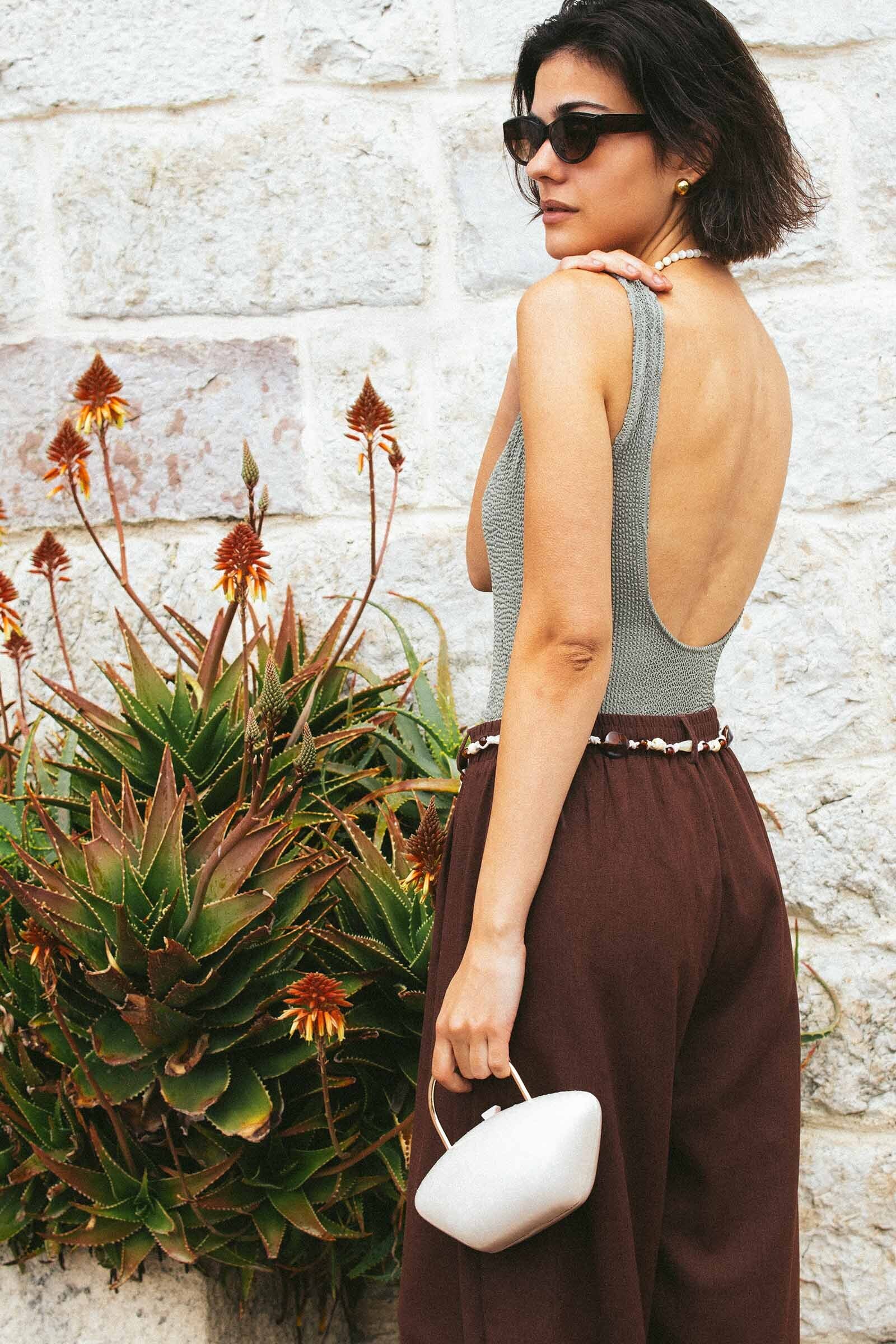 sku: MN-014 | Brand: MY NYMPH  | Size: L/XL S/M  | Colors: Хаки  | Бренды MY NYMPH | Купальники Слитные | Title: Слитный купальник МИРИДА