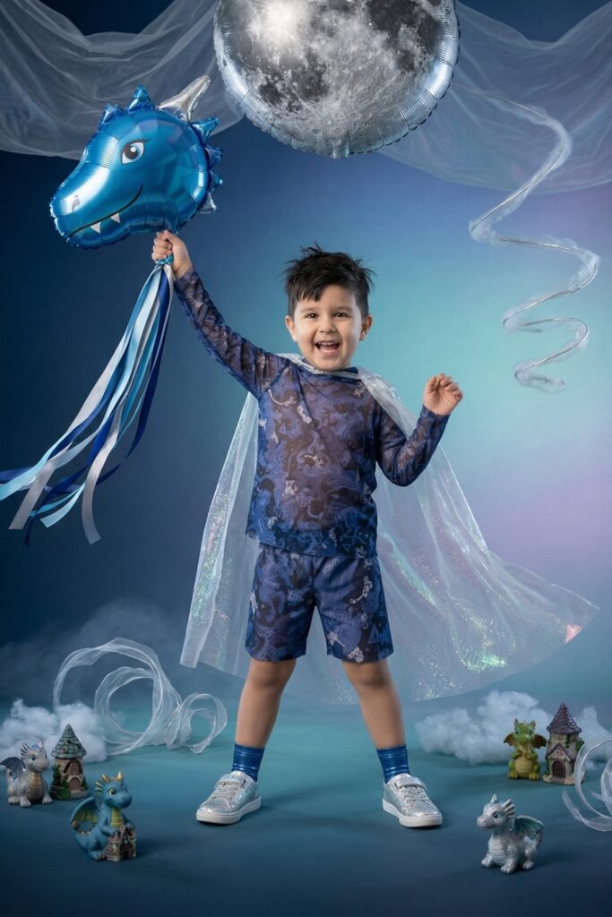 sku: 26002253 | Brand: RoDaSoleil  | Size: 104 110 116 122 128 134 140 146 152 158  | Colors: Цветной  | Бренды RoDaSoleil | Детские купальники | Title: Шорты детские ЧЕРНИЧНЫЕ НОЧИ