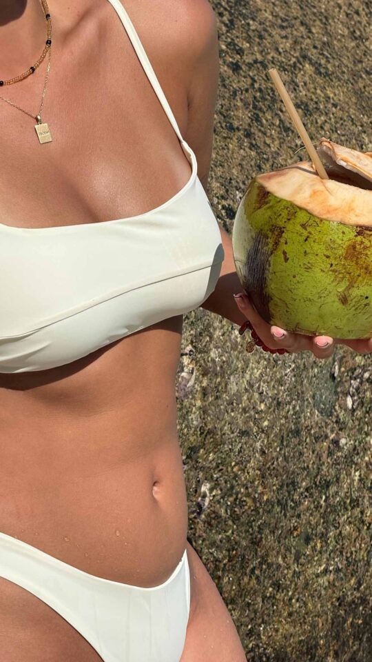 sku: MN-008 | Brand: MY NYMPH  | Size: XSmall Small Medium Large  | Colors: Айвори  | Бренды MY NYMPH | Купальники Раздельные | Title: Топ ЛИНА