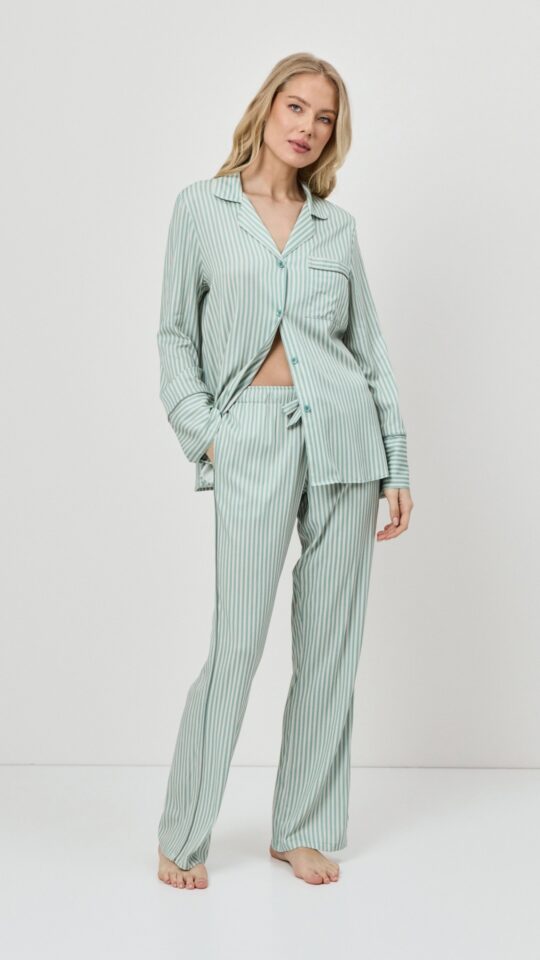 sku: MOSS | Brand: Aruelle  | Size: XSmall Small Medium Large XLarge XXLarge  | Colors: Оливковый  | Бренды Aruelle | Домашняя одежда Пижамы | Title: Пижама с брюками MOSS