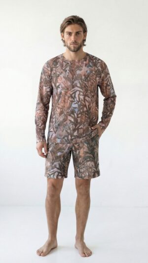 sku: 26003338 | Brand: RoDaSoleil  | Size: Small Medium Large XLarge XXLarge  | Colors: Цветной  | Бренды RoDaSoleil | Мужская коллекция Пляжная одежда | Title: Футболка ОЛИВКИ