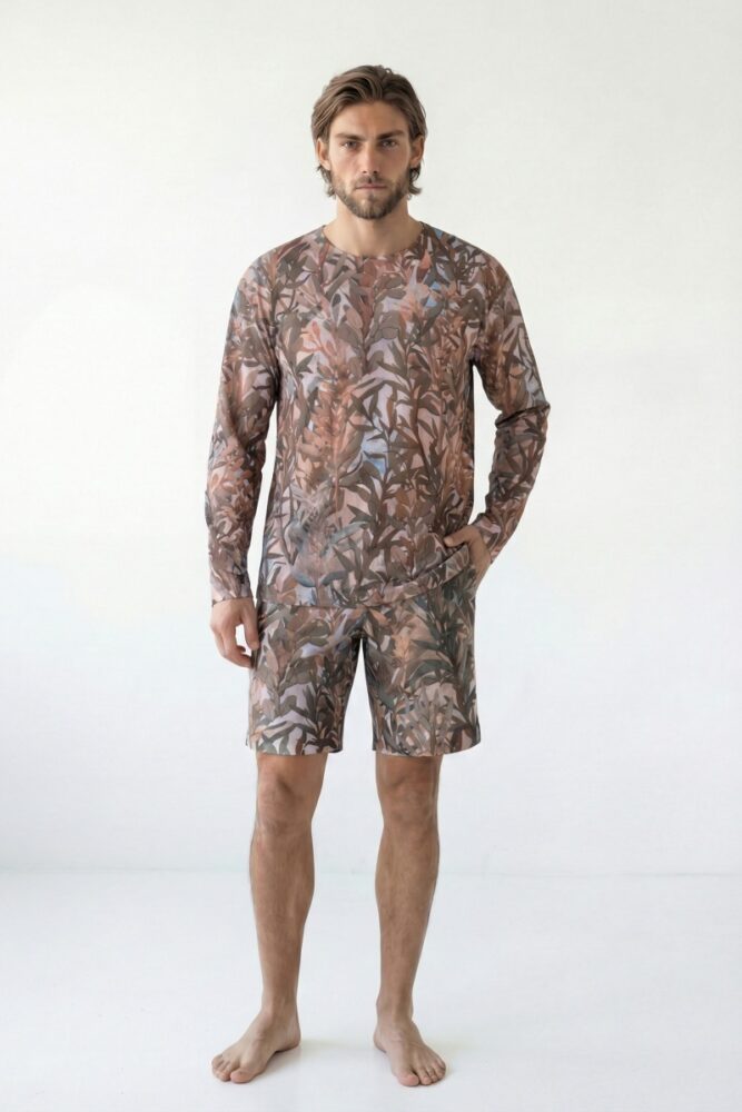 sku: 26003338 | Brand: RoDaSoleil  | Size: Small Medium Large XLarge XXLarge  | Colors: Цветной  | Бренды RoDaSoleil | Мужская коллекция Пляжная одежда | Title: Футболка ОЛИВКИ