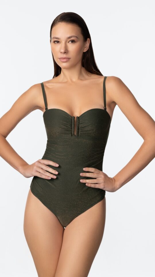 sku: L2612-981 | Brand: Marc Andre  | Size: 36 B 36 C 38 B 38 C 40 B 40 C 42 B 42 C  | Colors: Оливковый  | Бренды Marc&Andre | Купальники Слитные | Title: Слитный купальник TWILIGHT