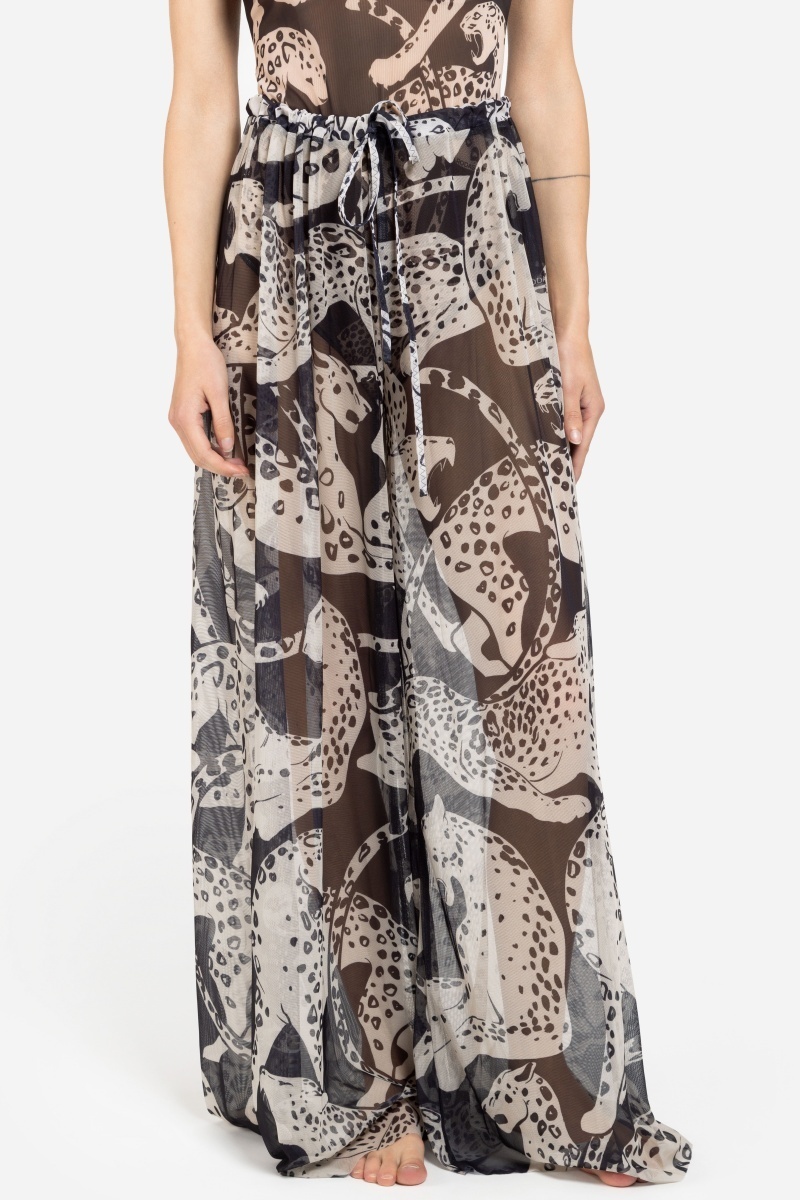 sku: 25002026 | Brand: RoDaSoleil  | Size: Onesize  | Colors: Цветной  | Бренды RoDaSoleil | Пляжная одежда | Title: Брюки ДИКАЯ КОШКА