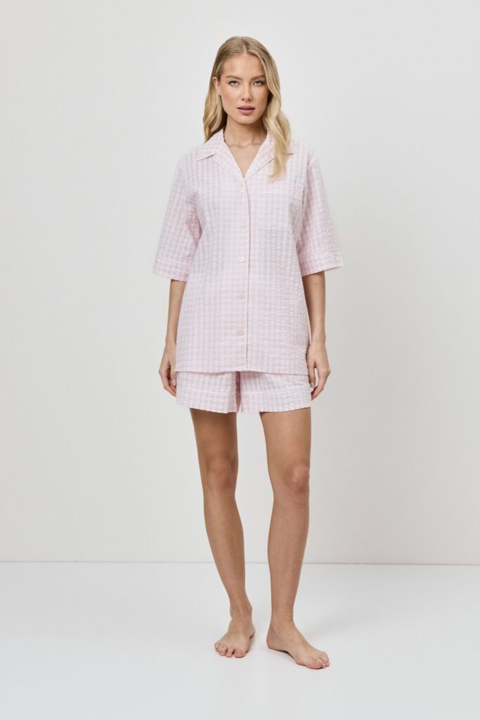 sku: JULIENNE | Brand: Aruelle  | Size: XSmall Small Medium Large XLarge  | Colors: Светло-Розовый  | Бренды Aruelle | Домашняя одежда Пижамы | Title: Пижама с шортами JULIENNE