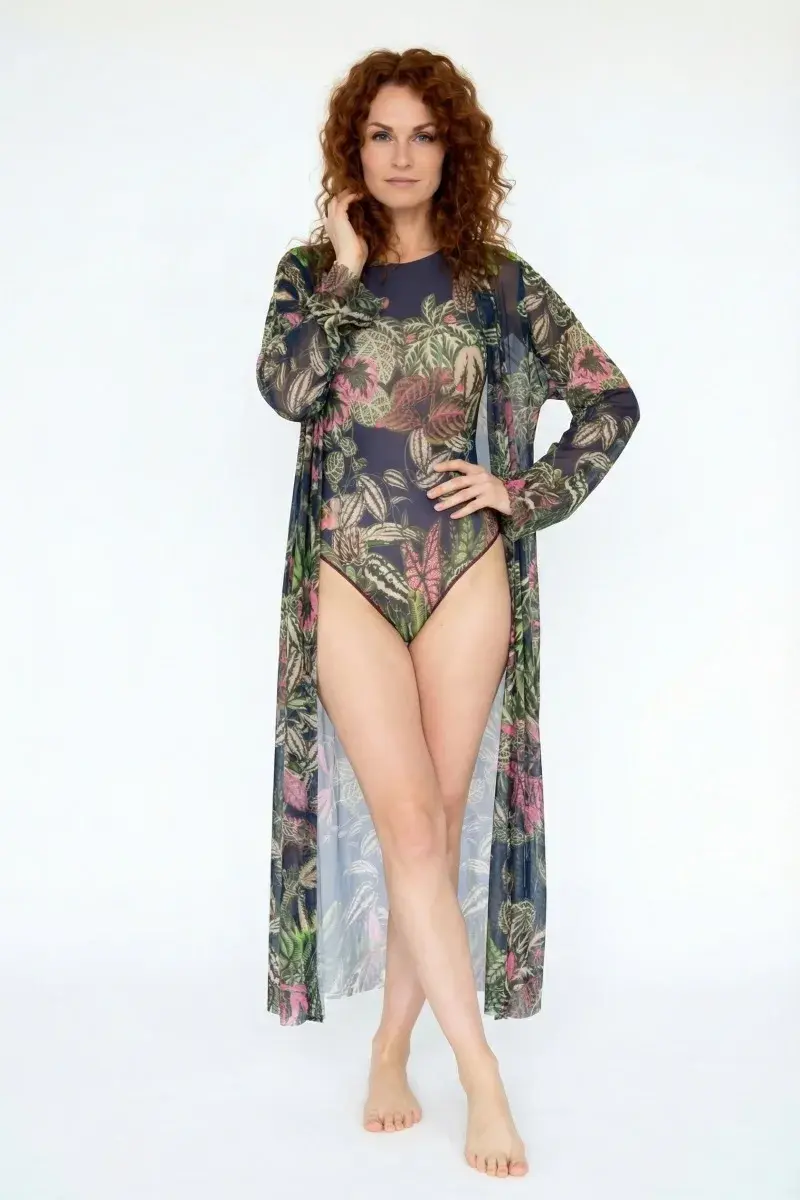 sku: 23002776 | Brand: RoDaSoleil | Size: Onesize | Colors: Цветной | Бренды RoDaSoleil | Пляжная одежда | Title: Халат БОТАНИКА