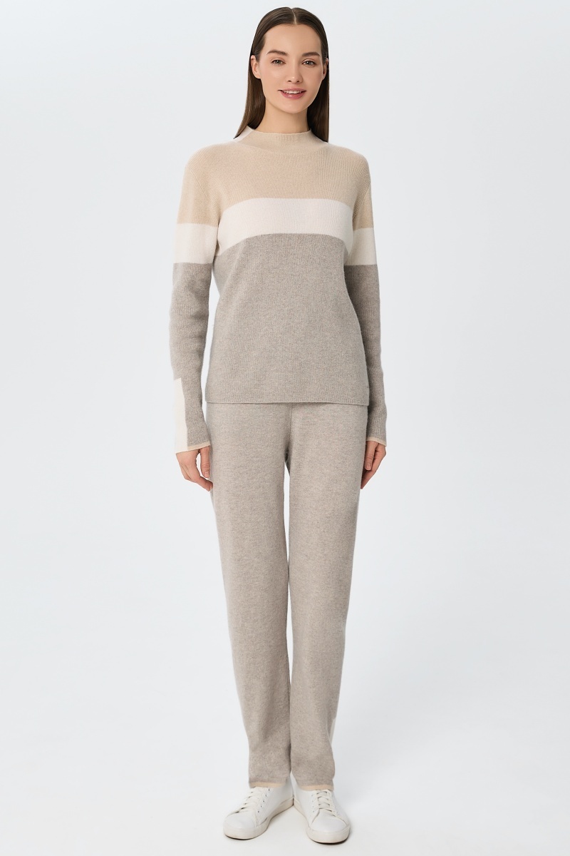 sku: W25-00CH0619 | Brand: Marc Andre  | Size: 36 38 40 42 44 46  | Colors: Цветной  | Бренды Marc&Andre | Кашемир Джемперы | Title: Джемпер URBAN BLOCK