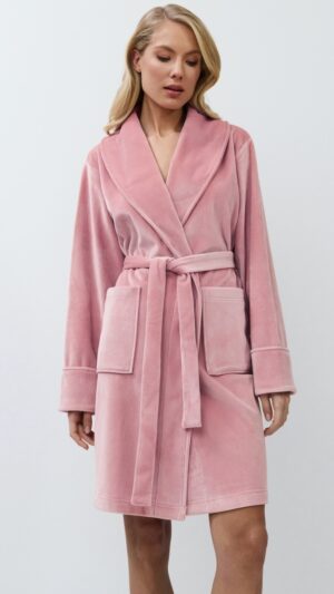 sku: VEA | Brand: Aruelle  | Size: XSmall Small Medium Large XLarge  | Colors: Розовый  | Бренды Aruelle | Домашняя одежда Халаты | Title: Халат VEA