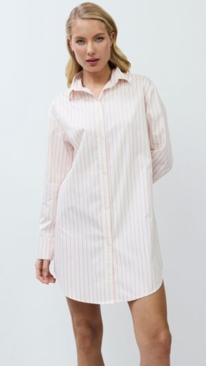 sku: ZEPHYR | Brand: Aruelle  | Size: XSmall Small Medium Large XLarge XXLarge  | Colors: Кремовый/Розовый  | Бренды Aruelle | Домашняя одежда Сорочки | Title: Сорочка ZEPHYR