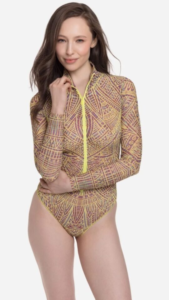 sku: 24003665 | Brand: RoDaSoleil  | Size: XSmall Small Medium Large XLarge  | Colors: Цветной  | Бренды RoDaSoleil | Купальники Слитные | Title: Слитный купальник АЦТЕКИ