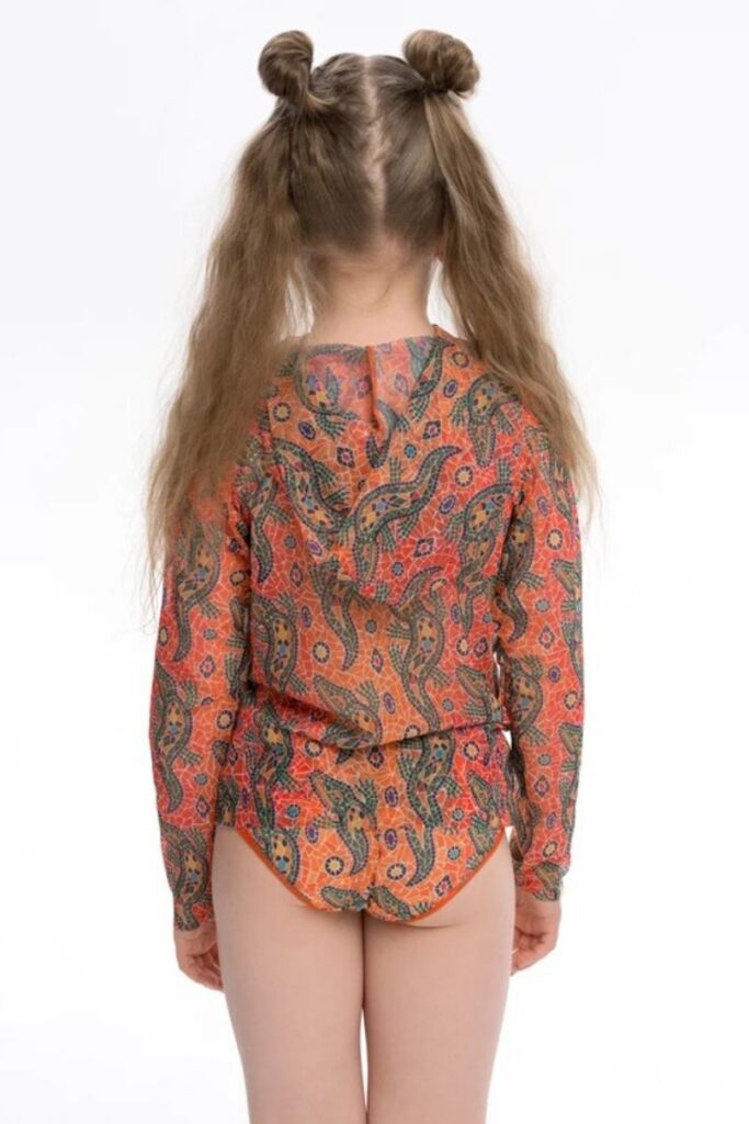 sku: 25002166 | Brand: RoDaSoleil  | Size: 104 110 116 122 128 134 140 146 152 158  | Colors: Цветной  | Бренды RoDaSoleil | Детские купальники | Title: Трусы детские КРОКОДИЛ ОРАНЖЕВЫЙ ПАТТЕРН