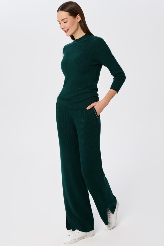 sku: W25-00CH0307 | Brand: Marc Andre  | Size: 36 38 40 42 44 46  | Colors: Изумруд  | Бренды Marc&Andre | Кашемир Джемперы | Title: Джемпер QUITE MOTION