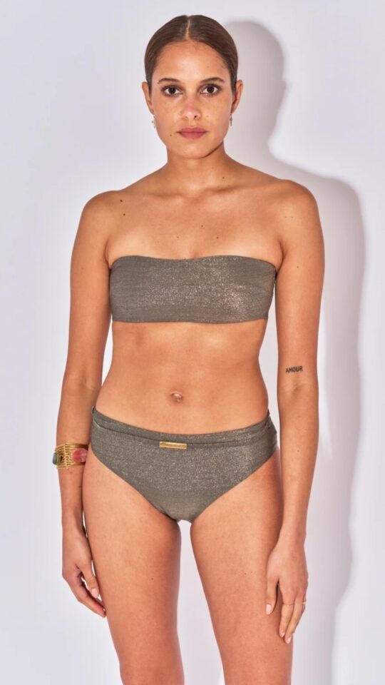 sku: NIKISHORTYLX | Brand: Beliza  | Size: Small Medium Large  | Colors: Металлик  | Бренды Beliza | Купальники Раздельные | Title: Трусы