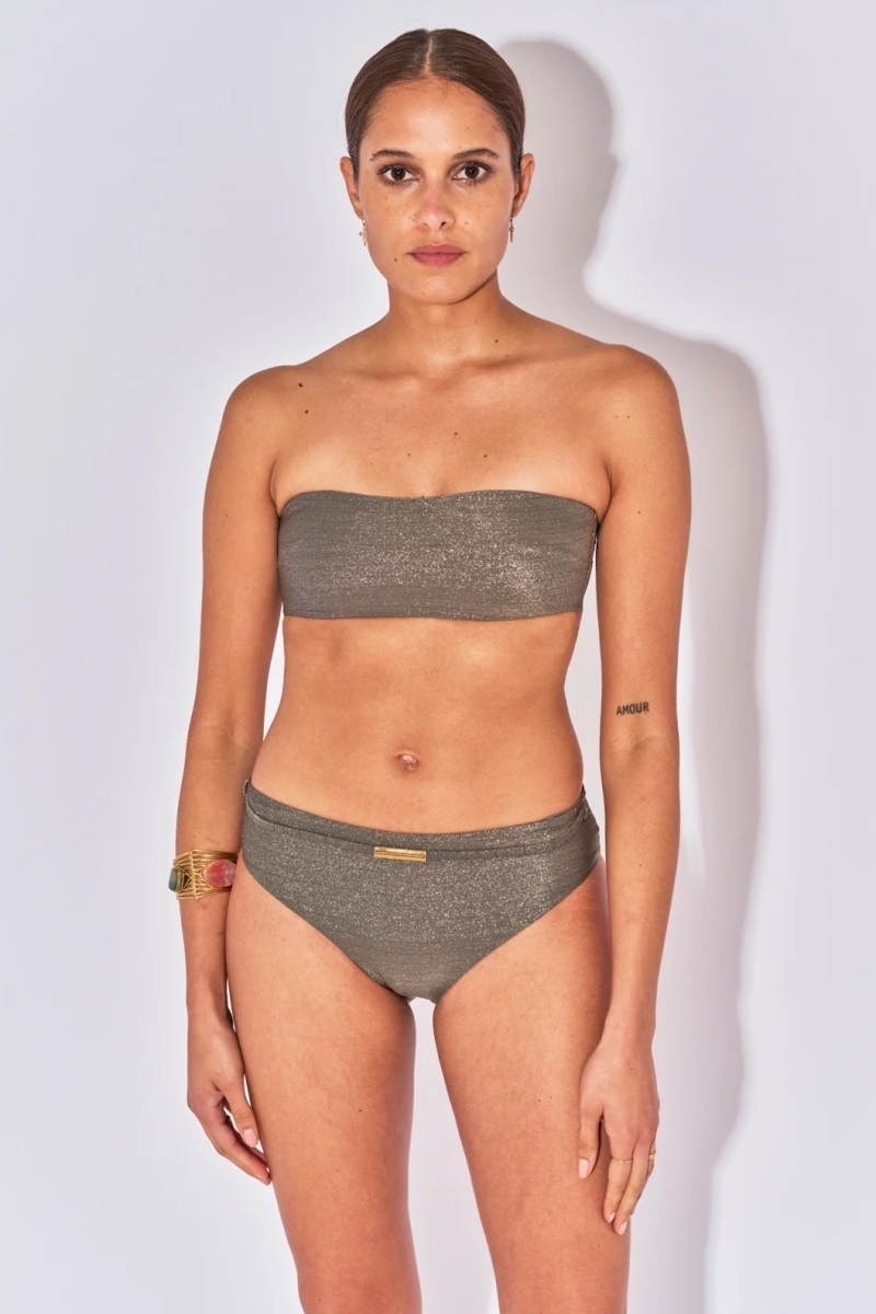 sku: NIKISHORTYLX | Brand: Beliza  | Size: Small Medium Large  | Colors: Металлик  | Бренды Beliza | Купальники Раздельные | Title: Трусы