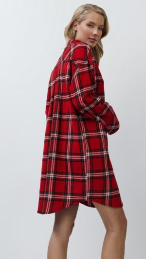 sku: BELL | Brand: Aruelle  | Size: XSmall Small Medium Large XLarge XXLarge  | Colors: Красный  | Бренды Aruelle | Домашняя одежда Сорочки | Title: Сорочка BELL