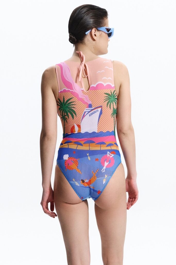 sku: 25001132 | Brand: RoDaSoleil  | Size: XSmall Small Medium Large XLarge  | Colors: Цветной  | Бренды RoDaSoleil | Купальники Слитные | Title: Слитный купальник ПОРТОФИНО