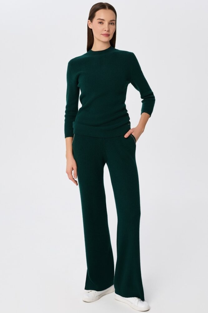 sku: W25-00CH0307 | Brand: Marc Andre  | Size: 36 38 40 42 44 46  | Colors: Изумруд  | Бренды Marc&Andre | Кашемир Джемперы | Title: Джемпер QUITE MOTION