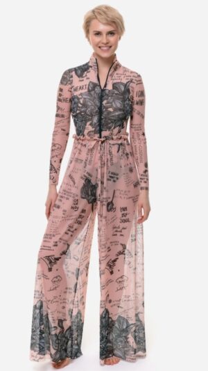 sku: 24002031 | Brand: RoDaSoleil  | Size: Onesize  | Colors: Нюд  | Бренды RoDaSoleil | Пляжная одежда | Title: Брюки ТАТУ БОДИ-АРТ