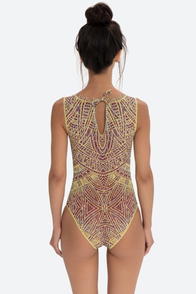 sku: 24001165 | Brand: RoDaSoleil  | Size: XSmall Small Medium Large XLarge  | Colors: Цветной  | Бренды RoDaSoleil | Купальники Слитные | Title: Слитный купальник АЦТЕКИ