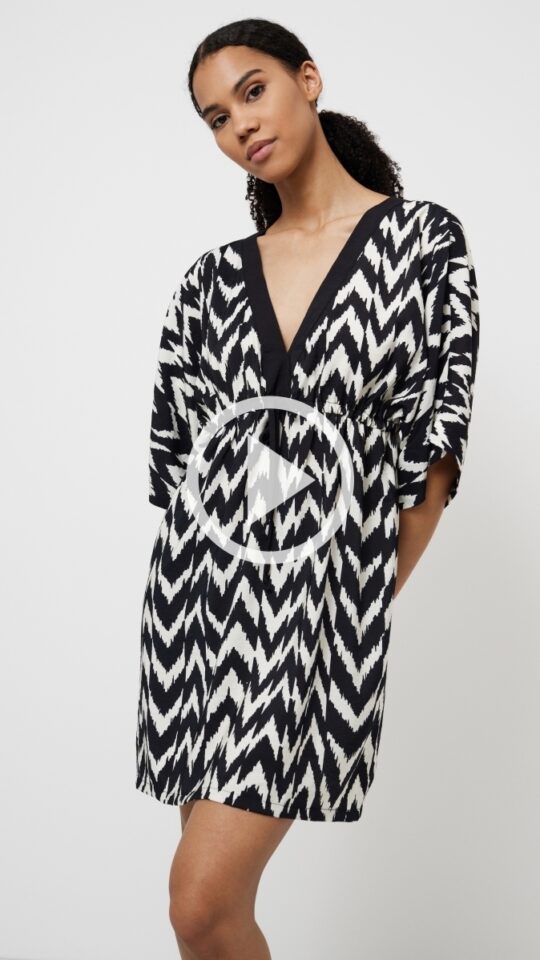 sku: ZAILA | Brand: Aruelle  | Size: XSmall Small Medium Large XLarge XXLarge  | Colors: Черный-белый  | Бренды Aruelle | Пляжная одежда | Title: Платье ZAILA