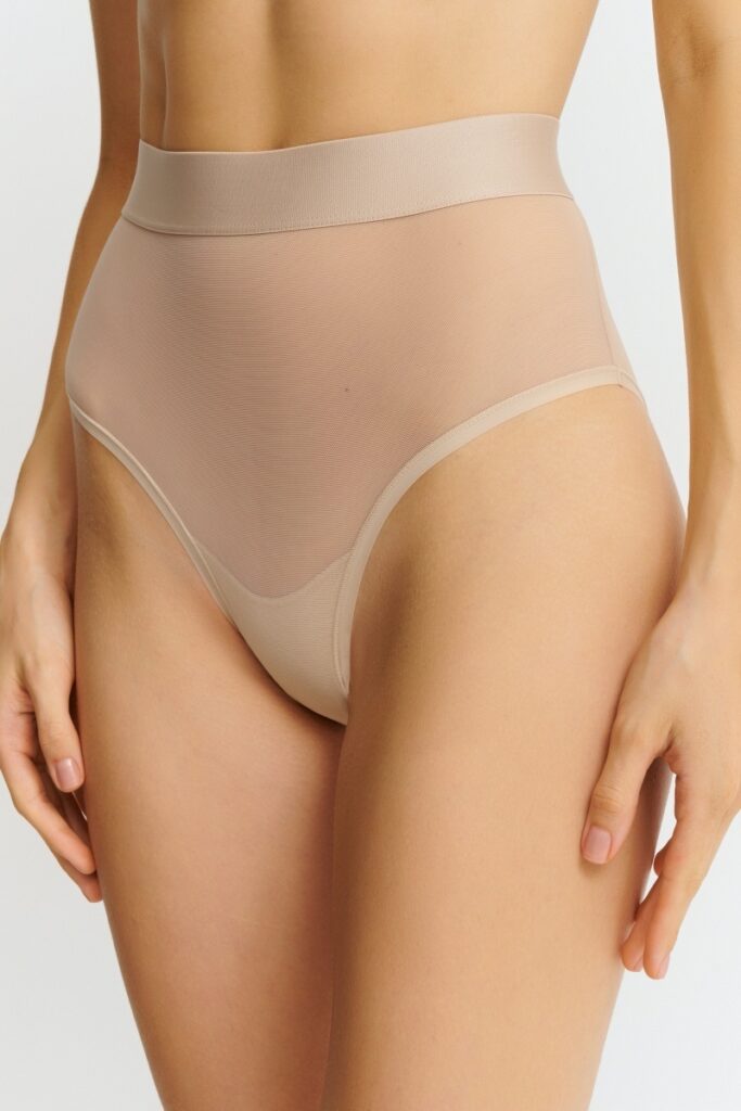 sku: DK8195 | Brand: DKNY  | Size: Small Medium Large  | Colors: Белый Пудровый  | Бренды DKNY | Трусы Нижнее белье Брифы | Title: Слипы SHEERS DKNY